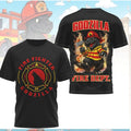 Original Godzilla Firefighter Fire Dept Always Ready Shirt