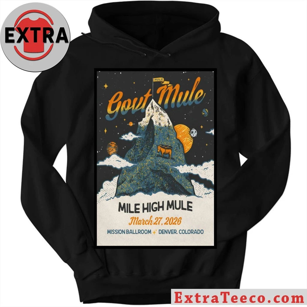 Original Gov’t Mule Denver CO 3 27 2026 Poster Shirt