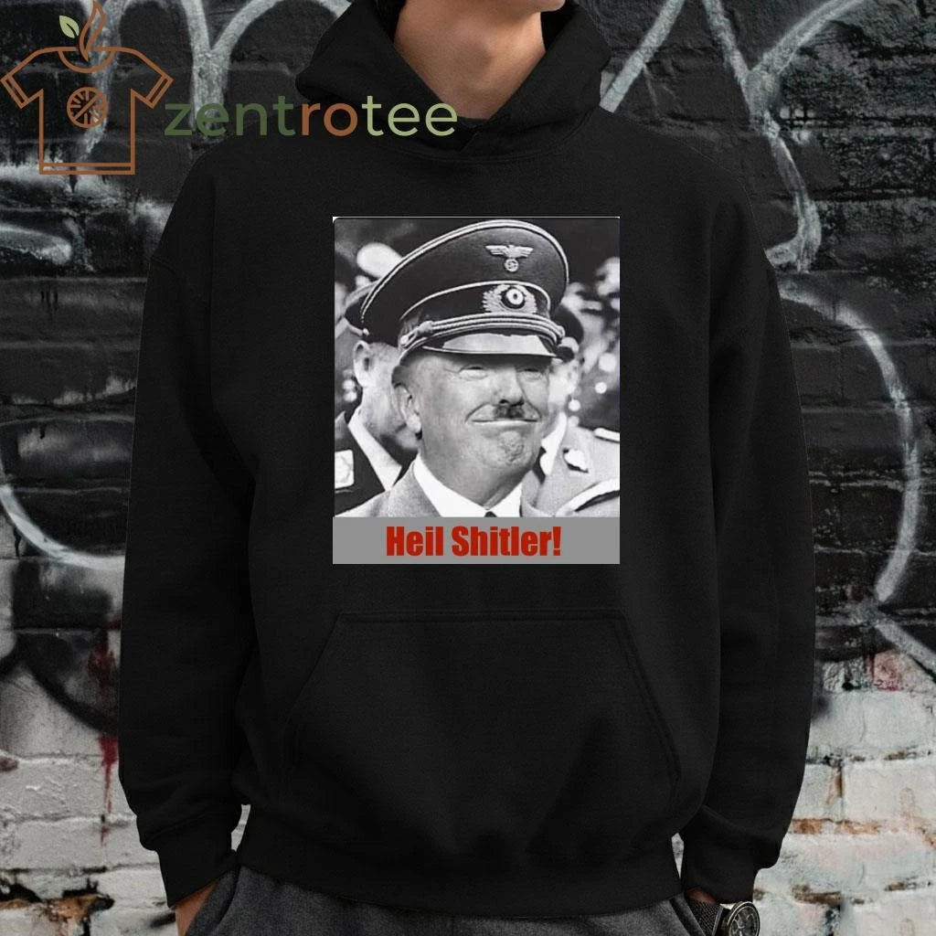 Original Heil Hitler Shitler Trump tee