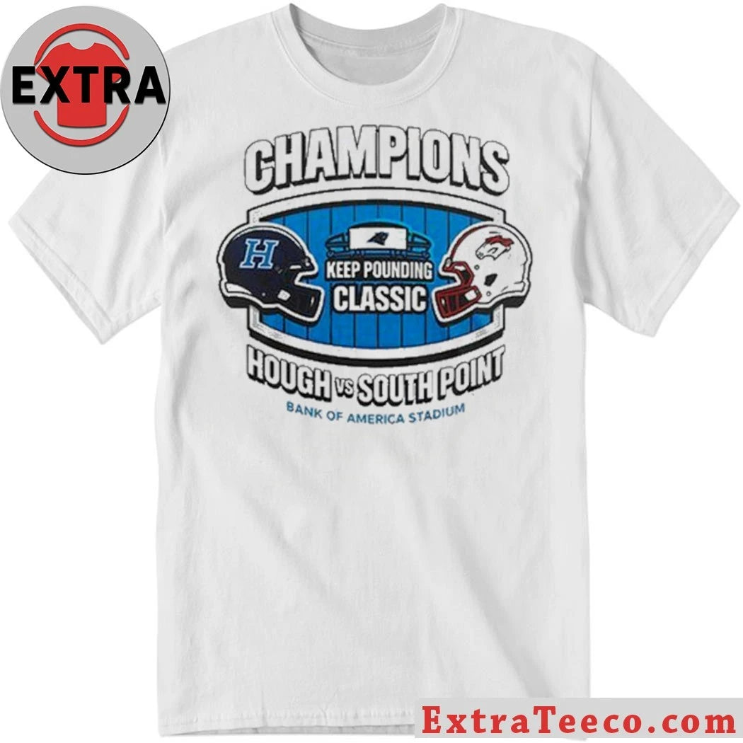 Original Hough Huskies 8a State Champions 2025 Helmet And Logo T-Shirt