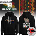 Original Houston Cougars Basketball Black History Month Logo Two Sided 2026 T-Shirt