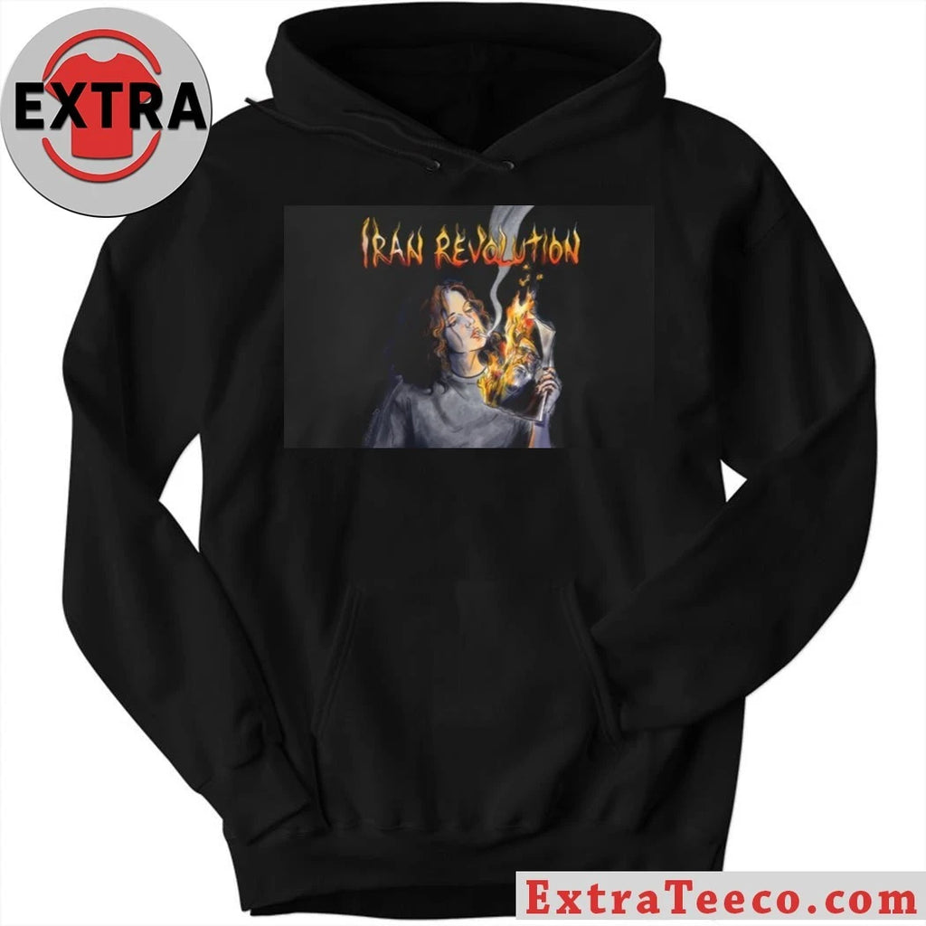 Original Iran Revolution Smoking Persian Girl Shirt