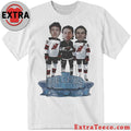 Original Jack Hughes Luke Hughes Quinn Hughes The Hughes Bowl caricature logo 2026 T-shirt