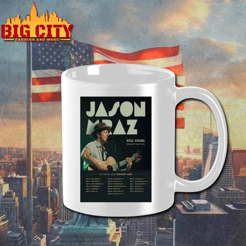 Original Jason Mraz East Coast Tour 26 Poster T-Shirt