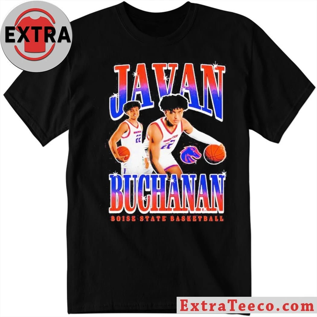 Original Javan Buchanan, basketball player for the Boise State Broncos T-Shirt