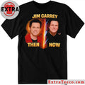 Original Jim Carrey Clone Theory T-Shirt – Then vs Now Conspiracy Graphic Tee