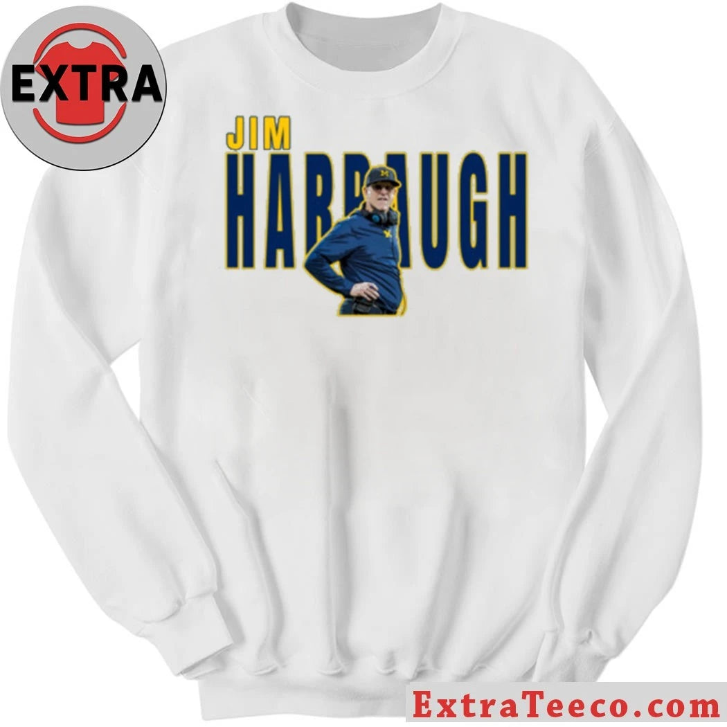 Original Jim Harbaugh Michigan Wolverines Logo 2026 T-Shirt