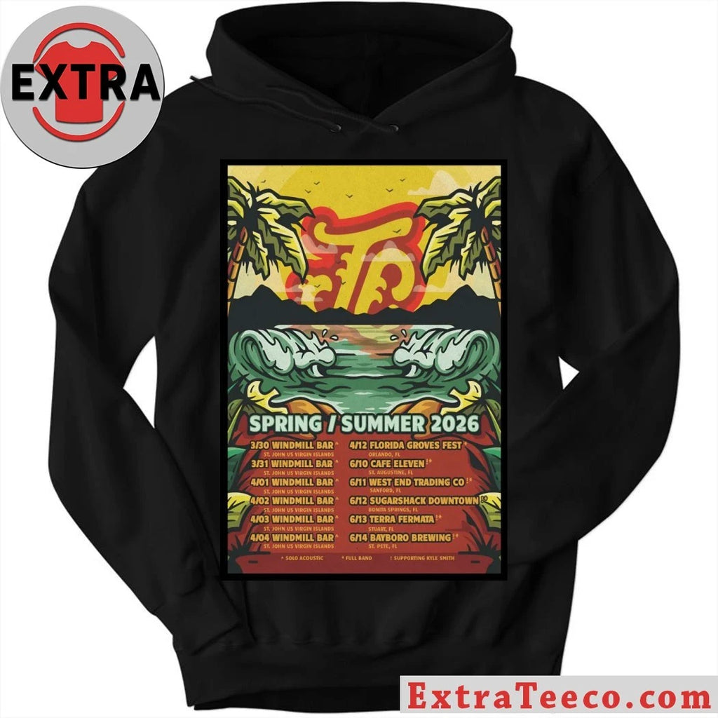 Original Joey Calderaio Spring &amp; Summer Tour 2026 Poster Shirt