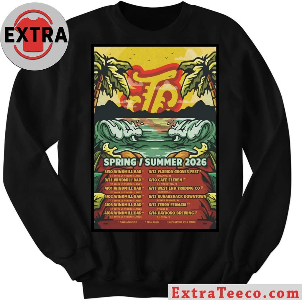Original Joey Calderaio Spring &amp; Summer Tour 2026 Poster Shirt