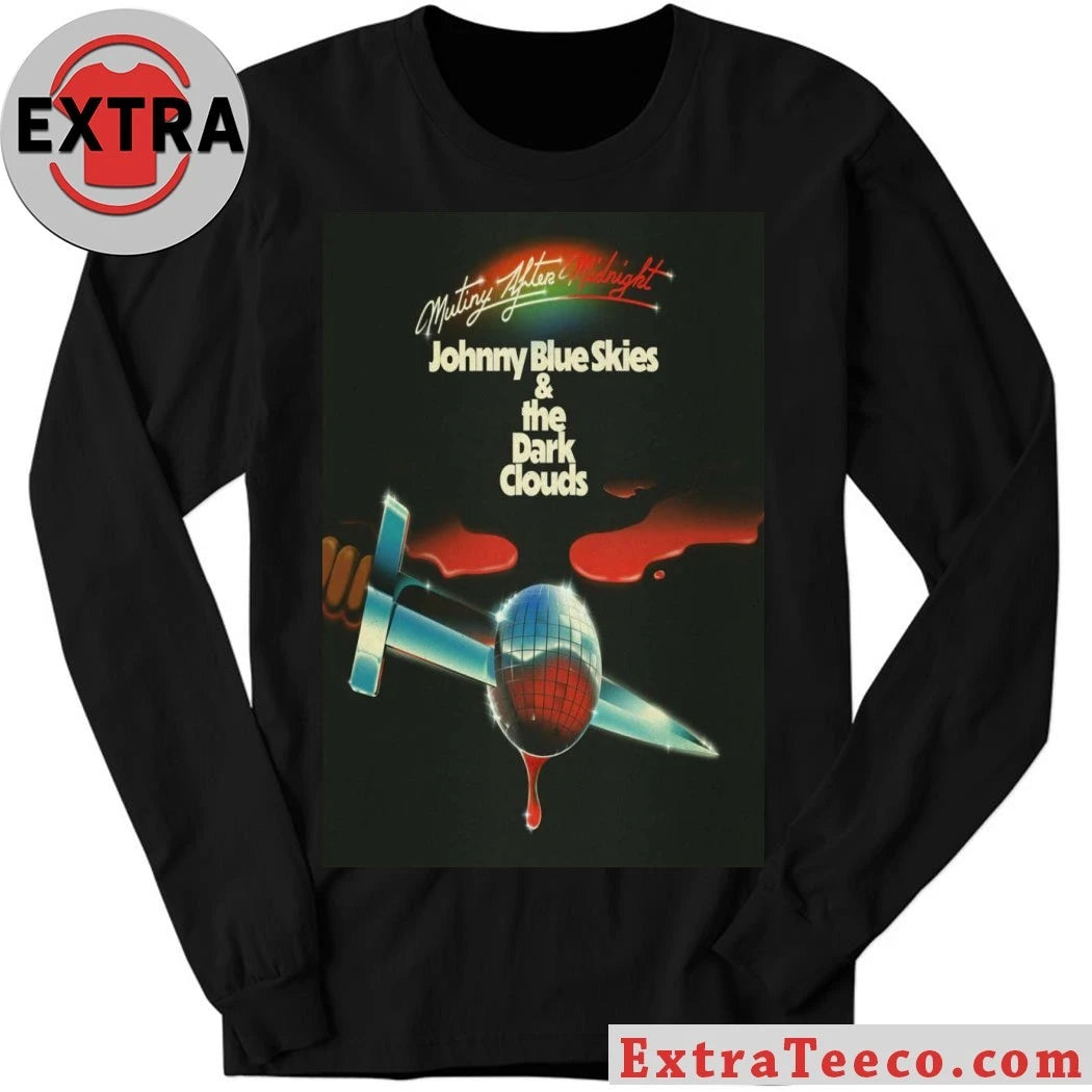 Original Johnny Blue Skies &amp; Mutiny After Midnight Poster T-Shirt