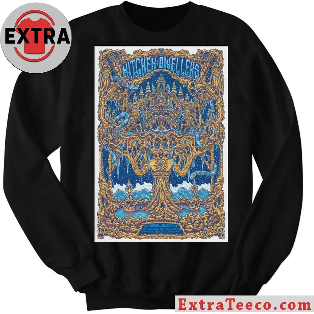Original Kitchen Dwellers Jan 22 2026 Cervantes’ Masterpiece Ballroom Denver, CO Poster Shirt