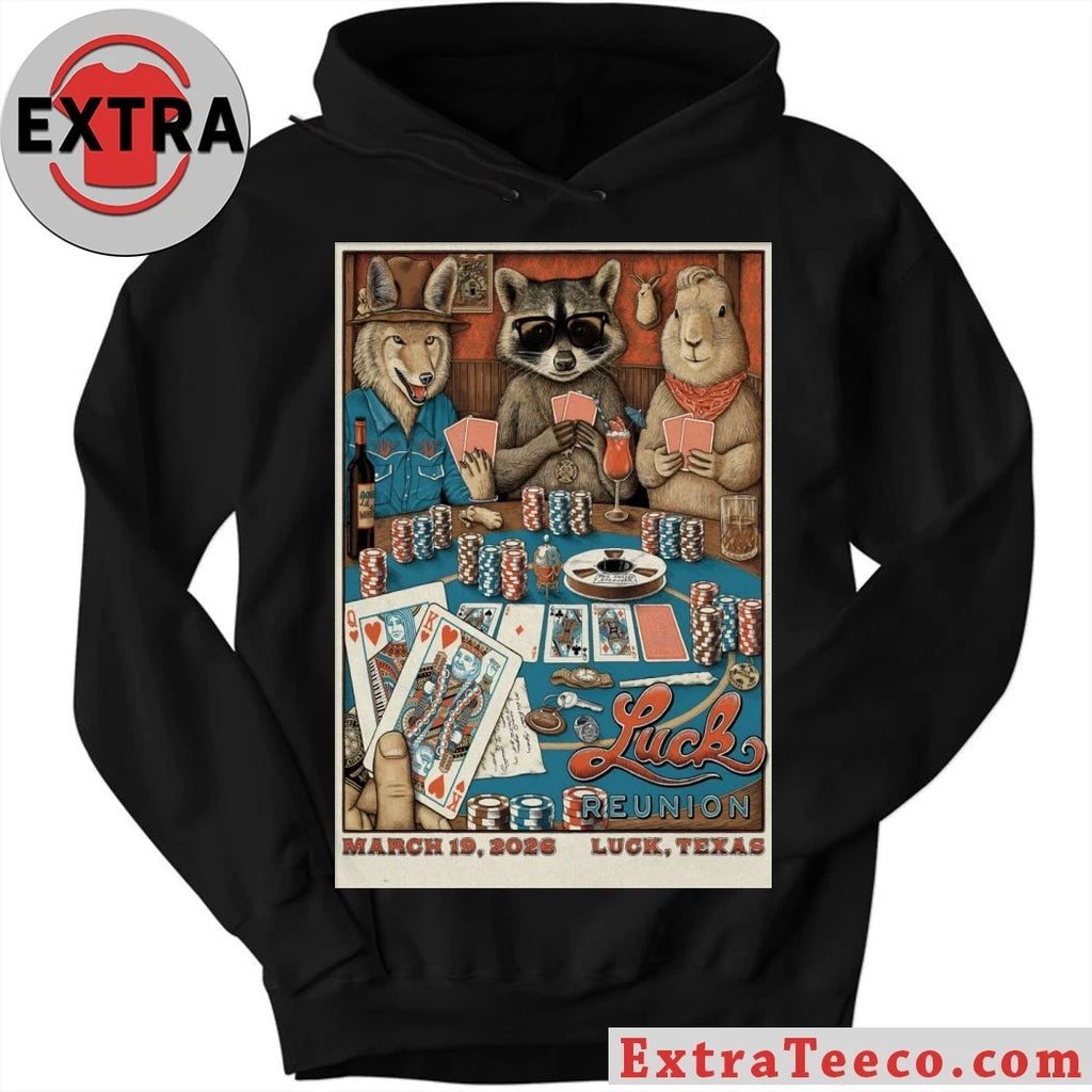 Original Luck Reunion Luck TX 3 19 2026 Poster Shirt