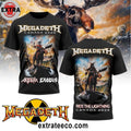 Original Megadeth x Canada Tour Ride The Lightning 2026 Shirt