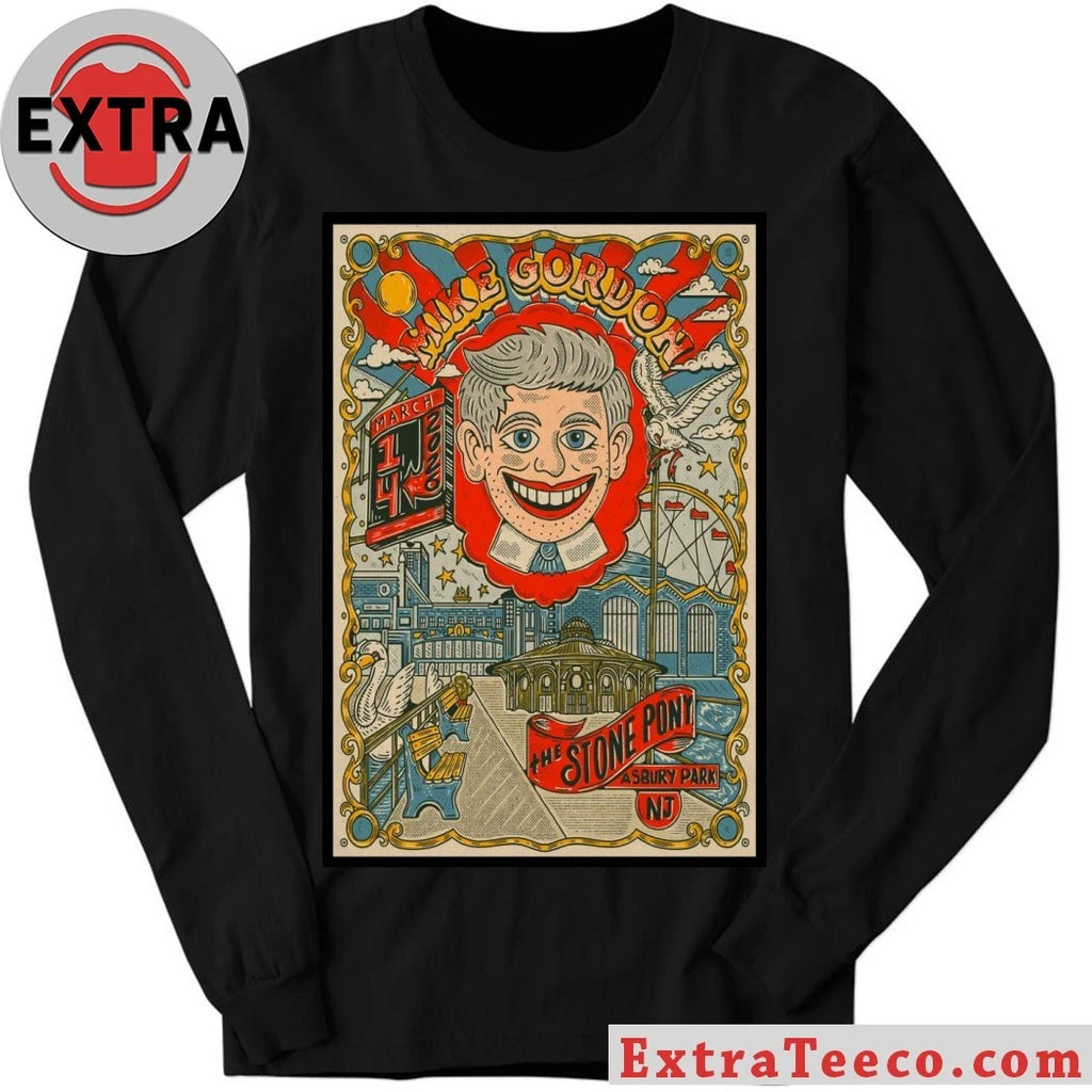 Original Mike Gordon Asbury Park NJ On Mar 14 2026 Event Poster Shirt