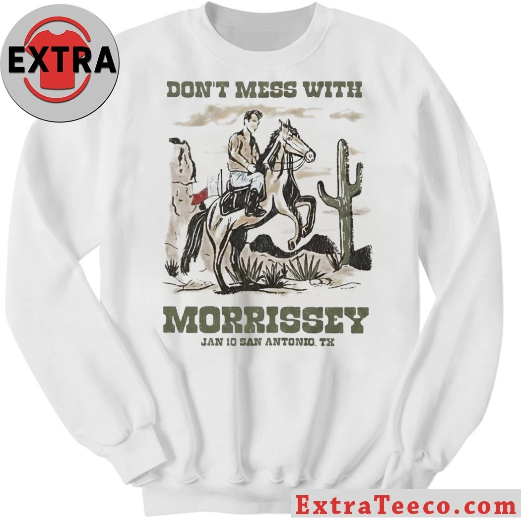 Original Morrissey San Antonio Texas Tour 2026 Don’t Mess With Shirt