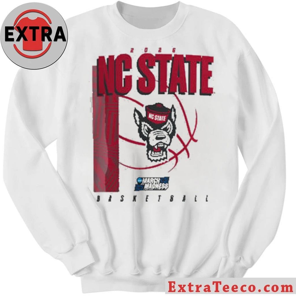 Original N.C. State Wolfpack March Madness 2026 Logo T-Shirt