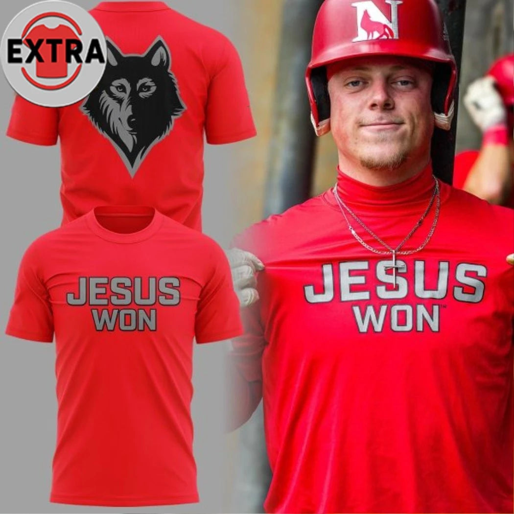 Original Newberry Wolves 2026 Jesus Won Succeed Boldly Logo Two Sided Shirt