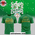 Original North Texas Mean Green 2025 New Mexico Bowl Albuquerque Champs Logo Hoodie T-Shirt