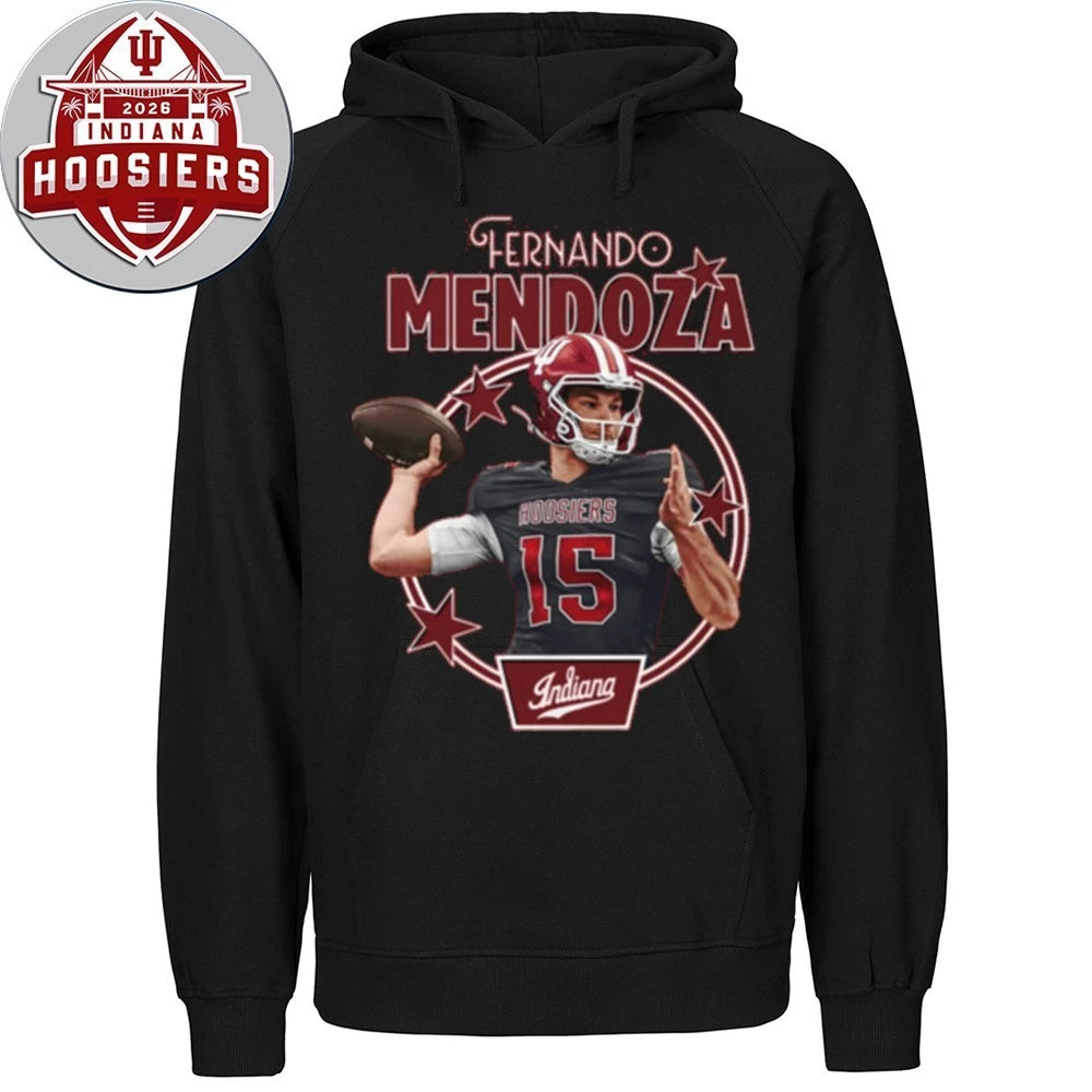 Original Number 15 FERNANDO MENDOZA Indiana Tee Shirt