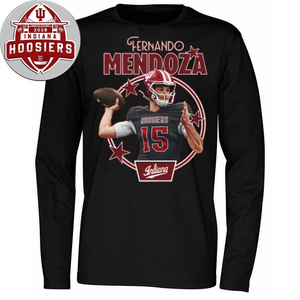 Original Number 15 FERNANDO MENDOZA Indiana Tee Shirt