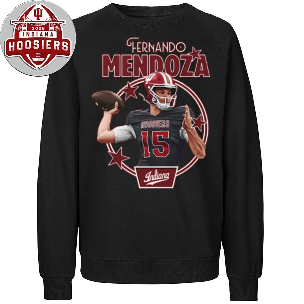 Original Number 15 FERNANDO MENDOZA Indiana Tee Shirt