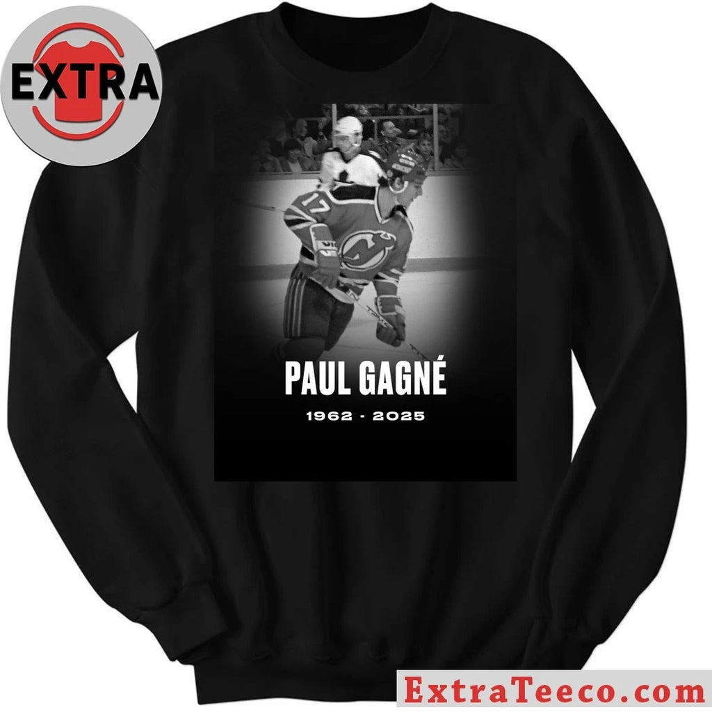 Original Obituary of former ice hockey player Paul Gagné 1962 2025 Shirt
