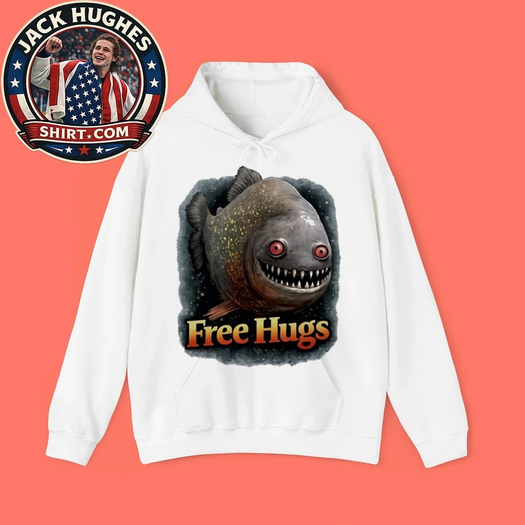 Original Piranha Free Hugs Shirt