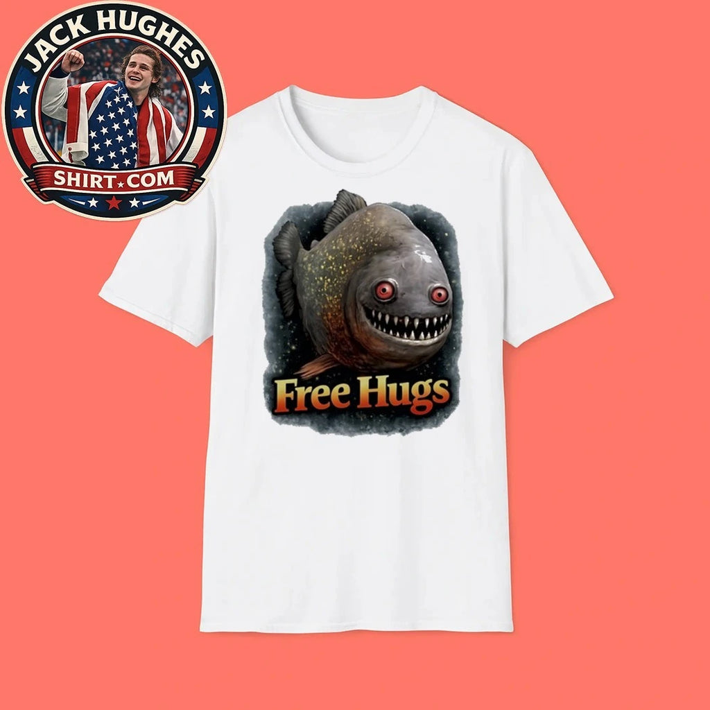 Original Piranha Free Hugs Shirt