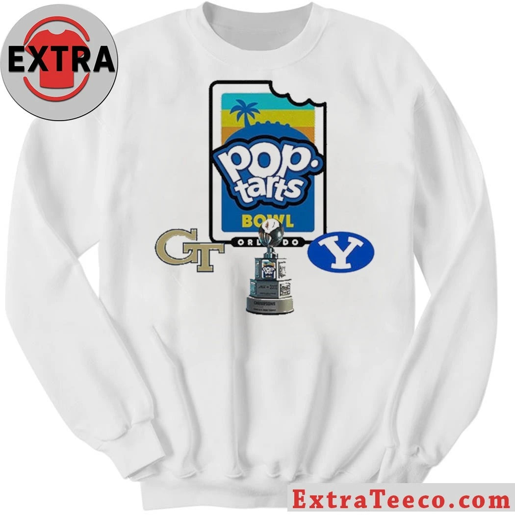 Original Pop Tarts Bowl BYU Cougars Versus Georgia Tech Yellow Jackets Bowl Season College Football 2025 2026 Logo Shirt