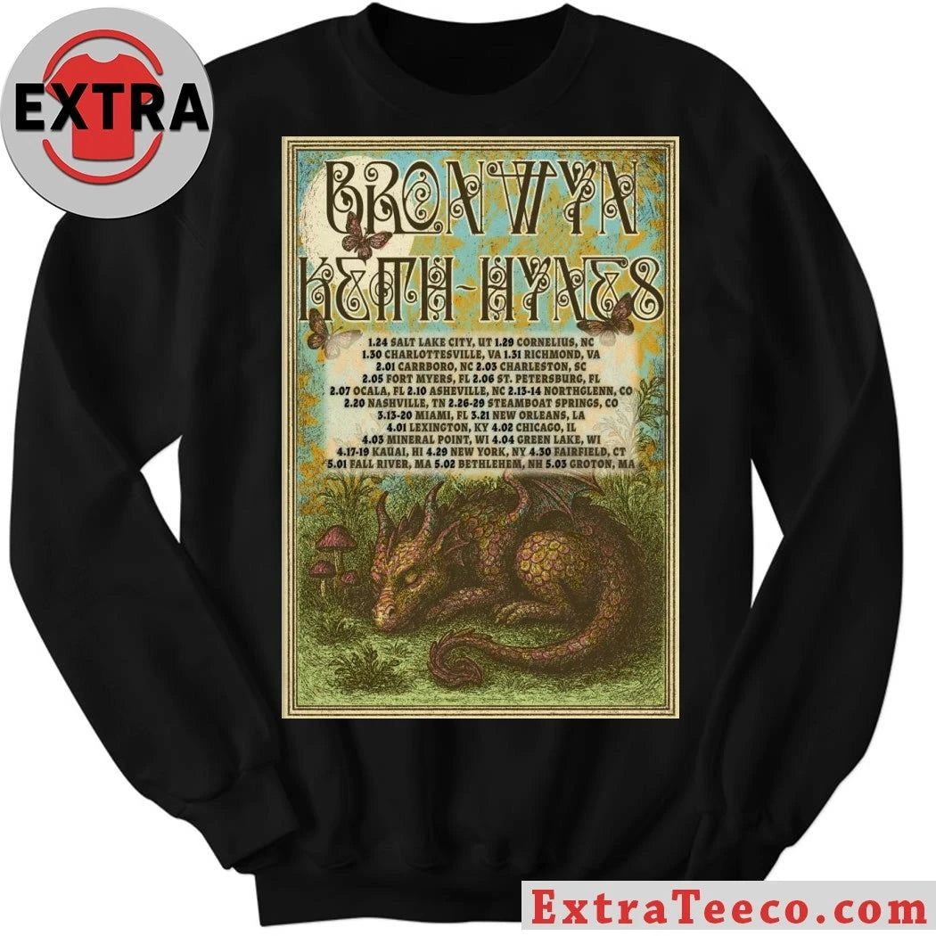 Original Poster Bronwyn Apr And May 2026 Tour T-Shirt