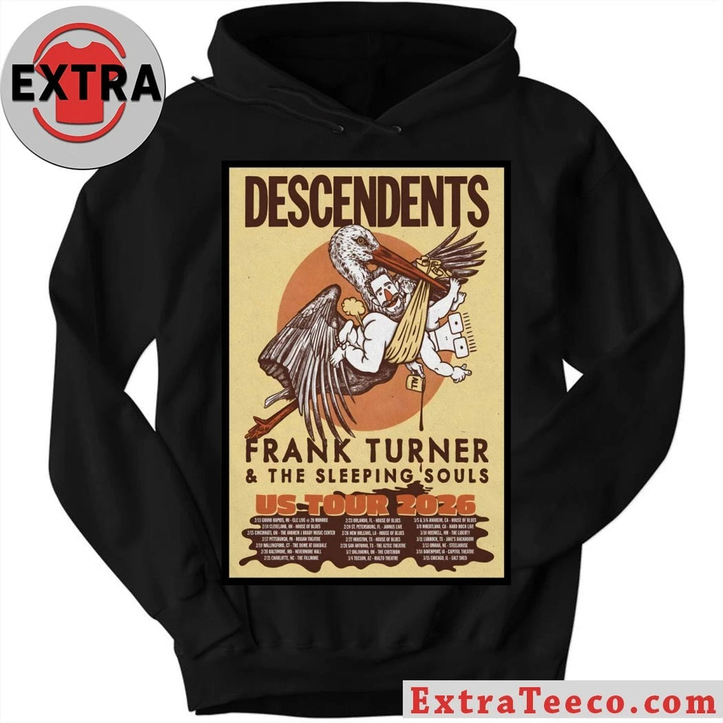 Original Poster Descendents US Tour 2026 Shirt