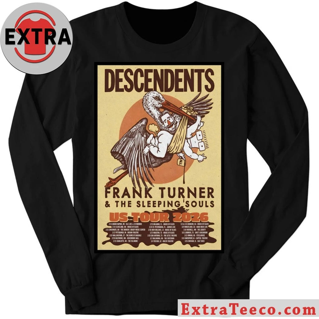 Original Poster Descendents US Tour 2026 Shirt