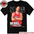 Original Poster cover of SLAM No Bull. Derrick Rose Wants to Be MVP. T-Shirt