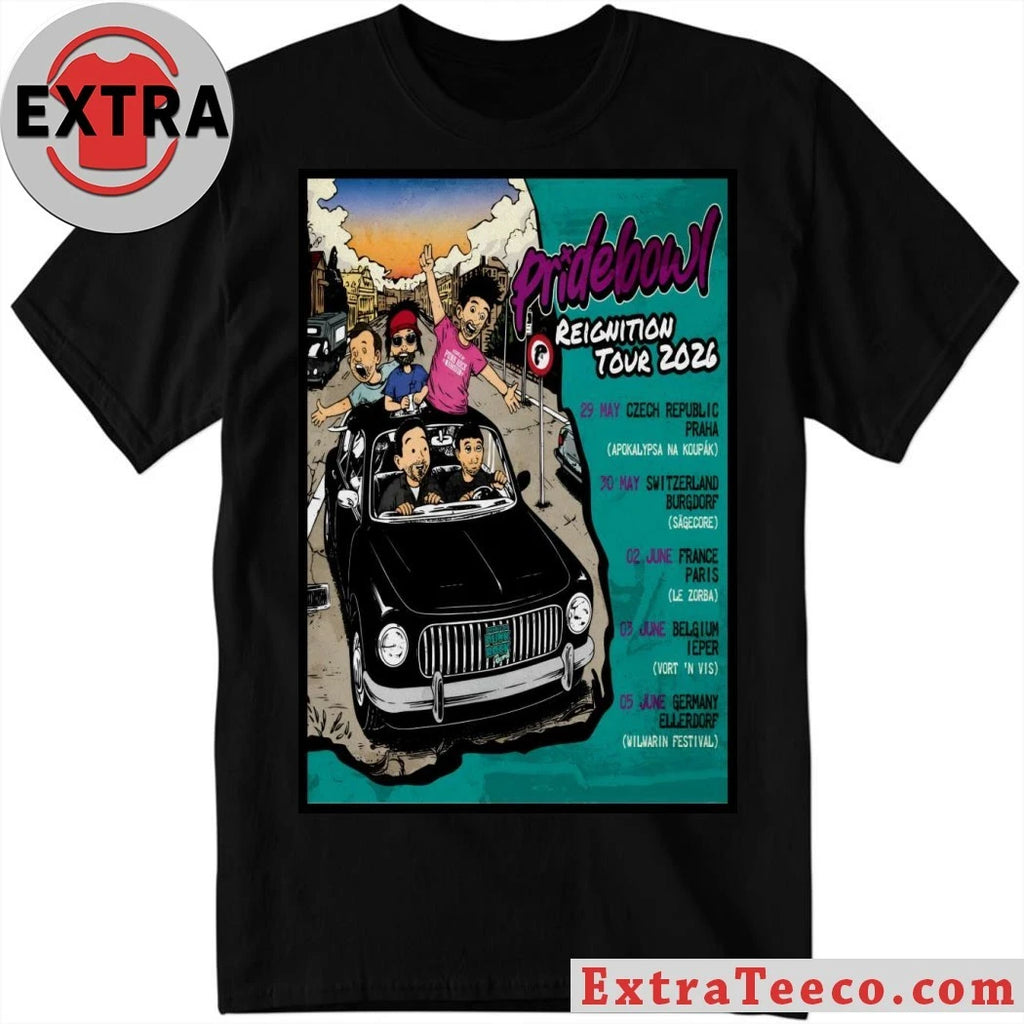 Original Pridebowl 2026 Reightion Tour EU Poster Shirt