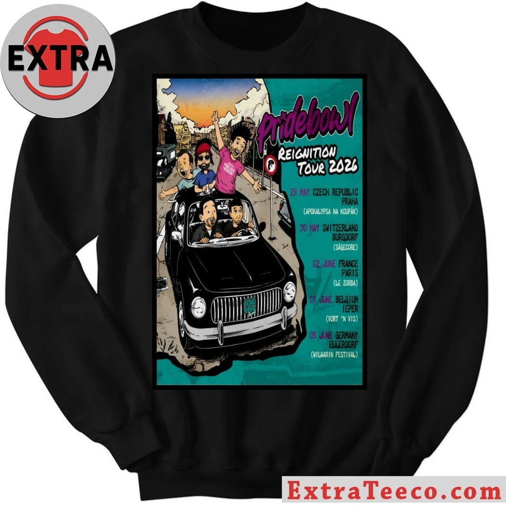 Original Pridebowl 2026 Reightion Tour EU Poster Shirt