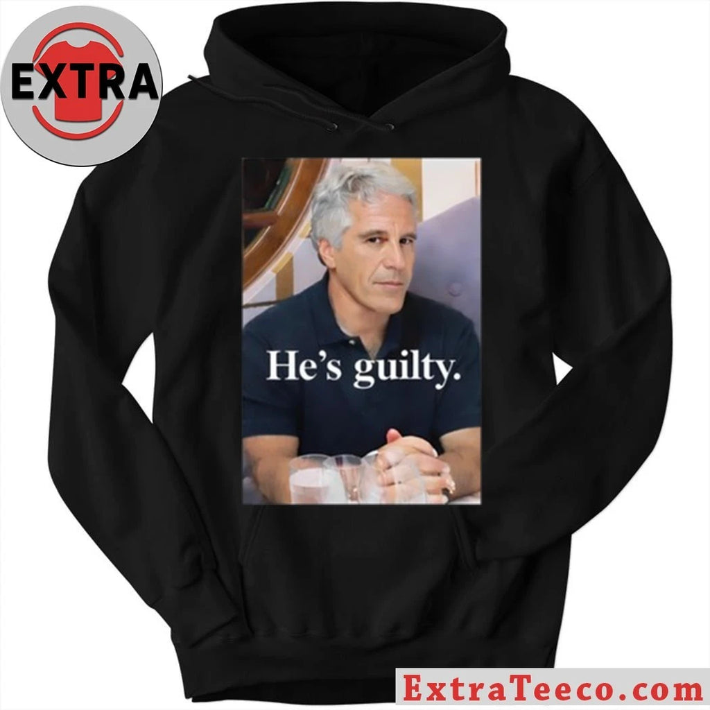 Original Pump Wearing He’s Guilty Island Shirt