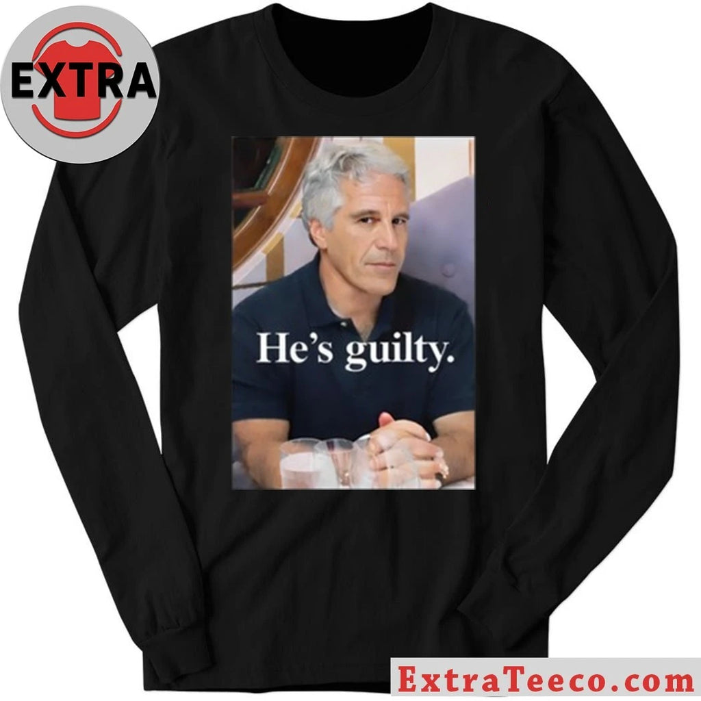 Original Pump Wearing He’s Guilty Island Shirt