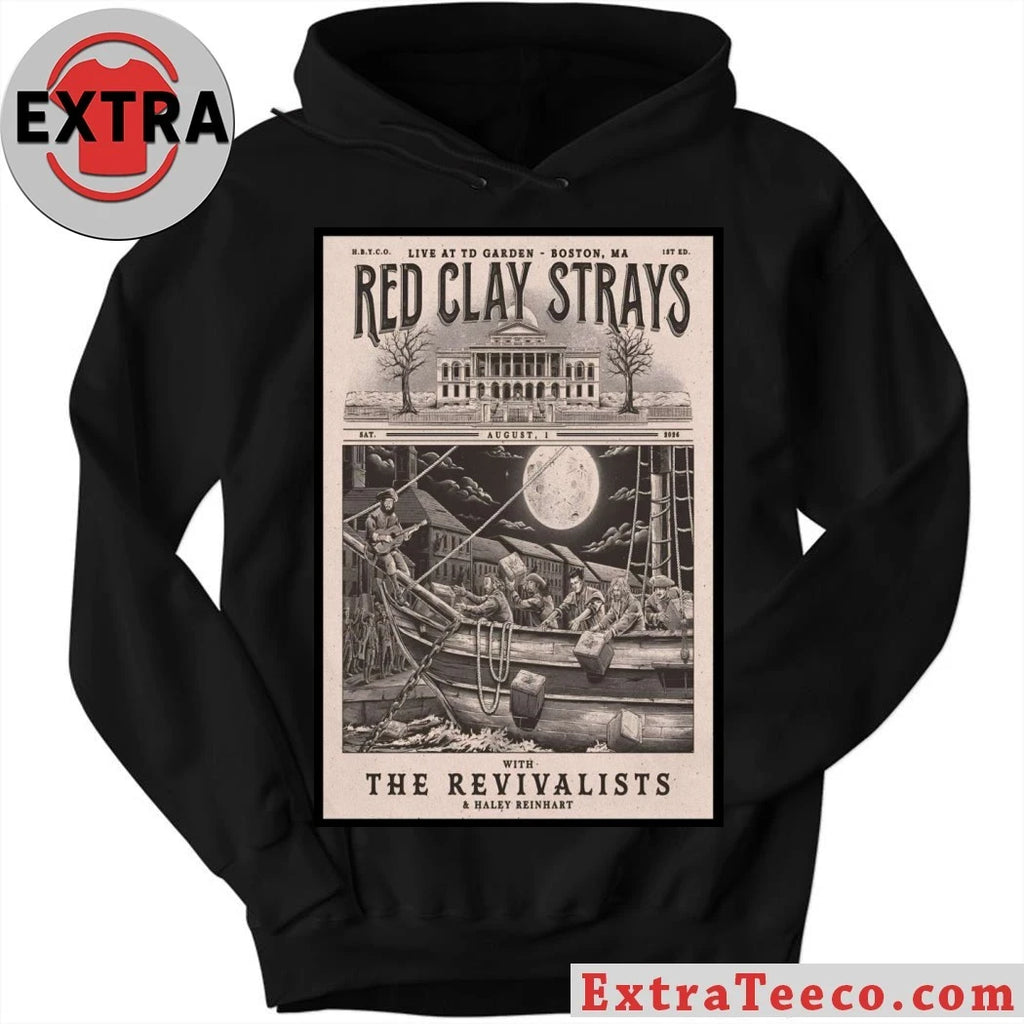 Original Red Clay Strays Boston MA On August 1 2026 Poster Shirt