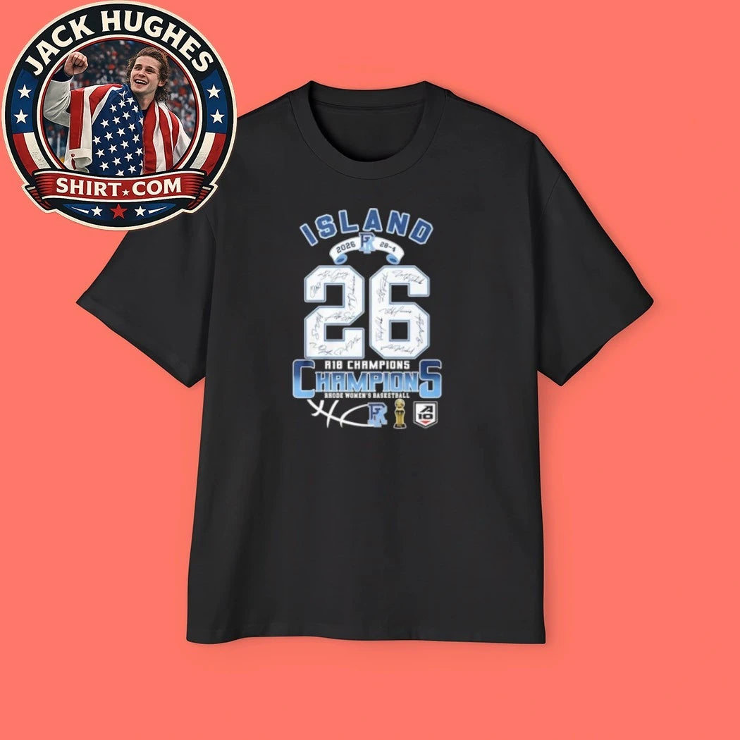 Original Rhode Island Womens Basketball A10 Tournament Champions 2026 Shirt