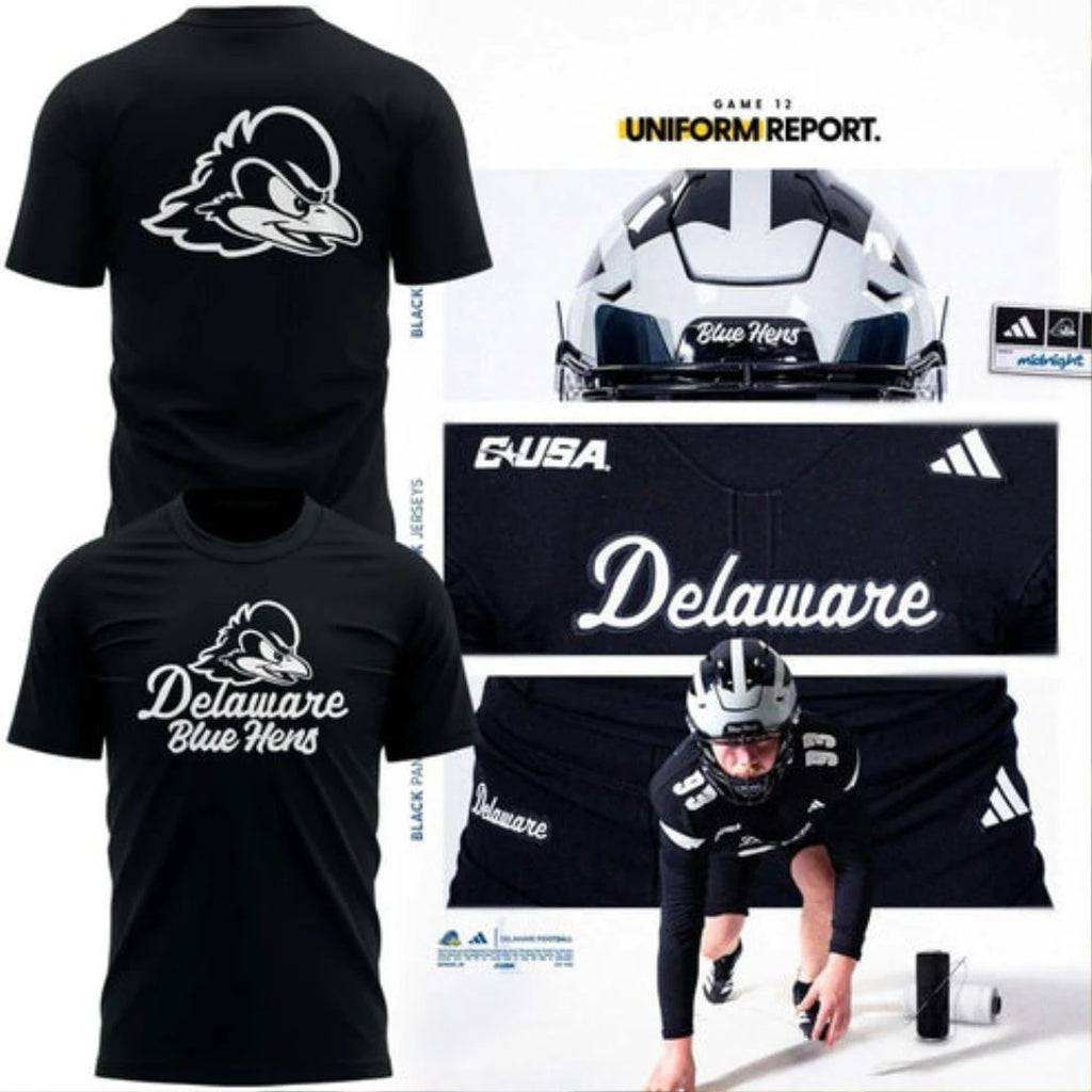 Original Special 2025 Delaware Football Midnight Uniforms Shirt