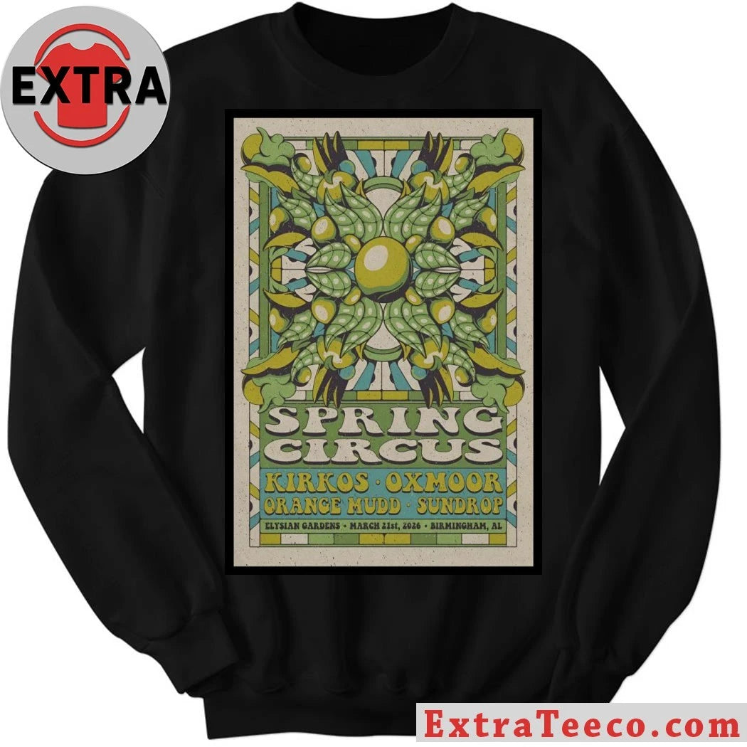 Original Spring Circus 3 21 2026 Birmingham AL Poster Shirt