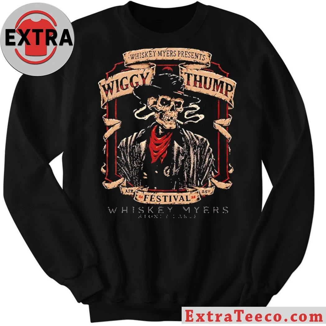 Original Stoney LaRue, The Band Feel, and 79 South Band perform at the Whiskey Myers’ Wiggy Thump Festival on April 25, 2026, in Palestine, Texas Shirt