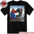 Original Temptation of Christ Jesus vs Satan Art T-Shirt