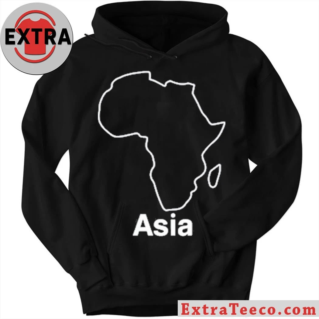 Original Terrible Maps Africa Asia Tee Shirt