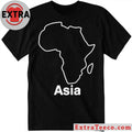 Original Terrible Maps Africa Asia Tee Shirt
