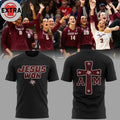 Original Texas A&amp;M Aggies JESUS WON Logo Shirt