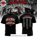 Original Texas Tech Red Raiders Champions Orange Bowl 2025 2026 Game Logo Hoodie T-Shirt