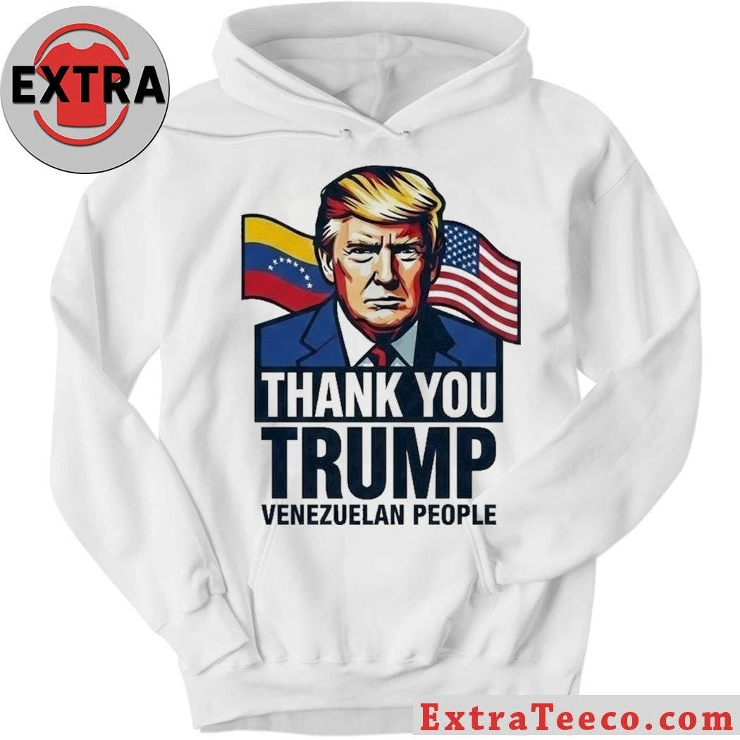Original Thank You Trump Venezuelan People T-Shirt