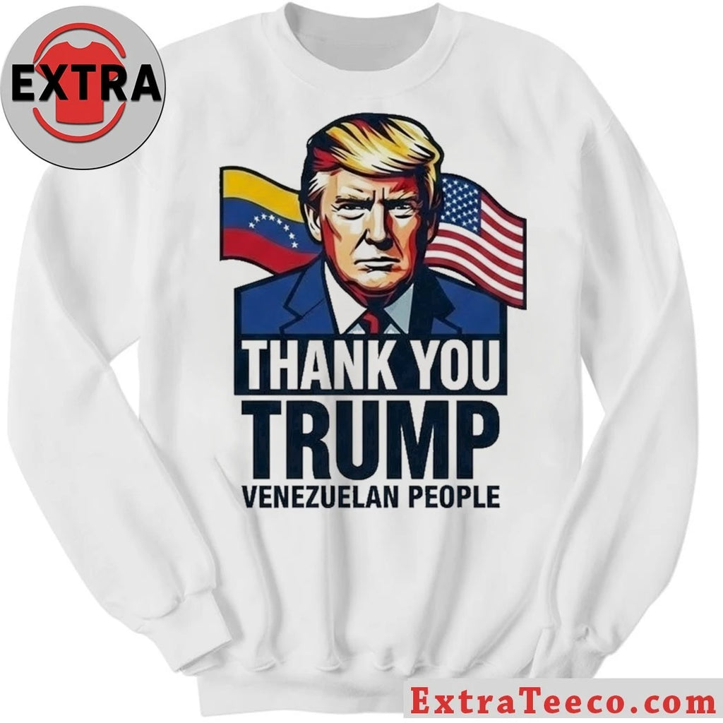 Original Thank You Trump Venezuelan People T-Shirt