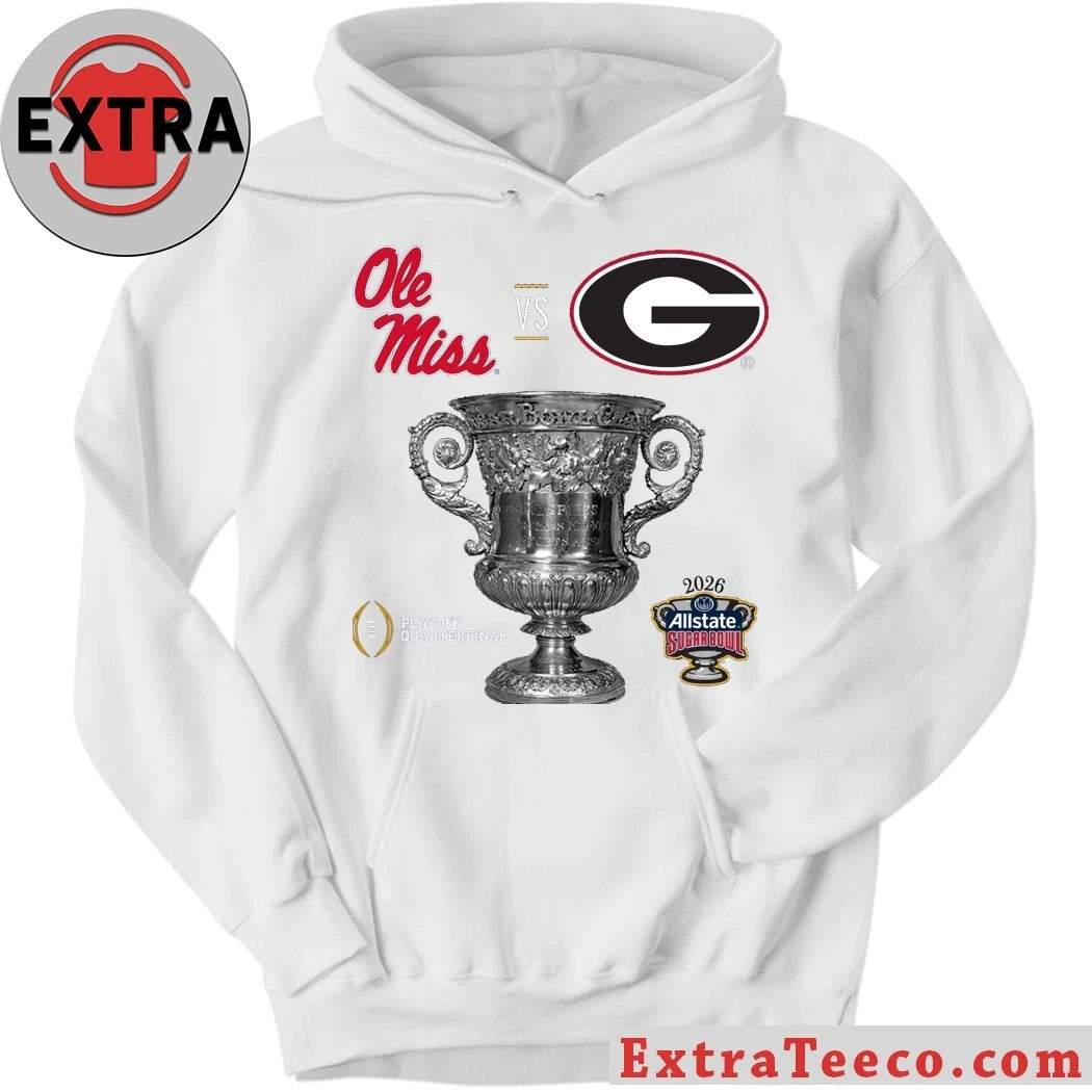 Original The Allstate Sugar Bowl playoff quarterfinal match between Ole Miss and Georgia at Caesars Superdome, New Orleans Shirt